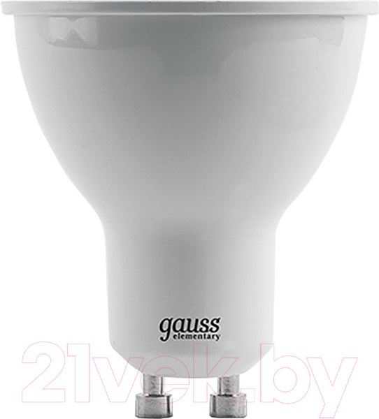 Изображение товара Лампа Gauss Elementary GU10 7W 3000К / 13617