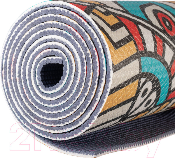 Изображение товара Коврик для йоги и фитнеса Sundays Fitness Mandala IR97567