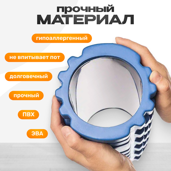 Изображение товара Валик для фитнеса Sundays Fitness IR97435B (голубой)