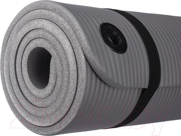 Изображение товара Коврик для йоги и фитнеса Sundays Fitness IR97506 (180x60x1см, серый)