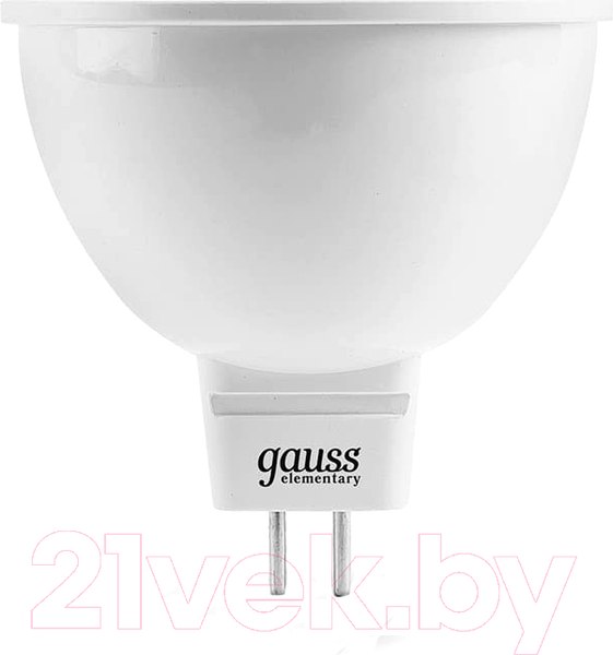 Изображение товара Лампа Gauss Elementary MR16 7W 550lm 4100K GU5.3 / 13527