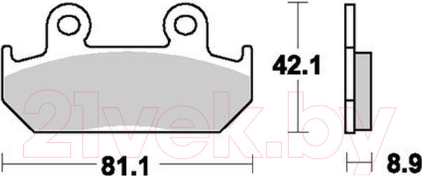 Изображение товара Тормозные колодки TRW MCB562