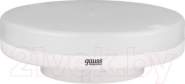 Изображение товара Лампа Gauss Elementary GX53 9W 4100K / 83829