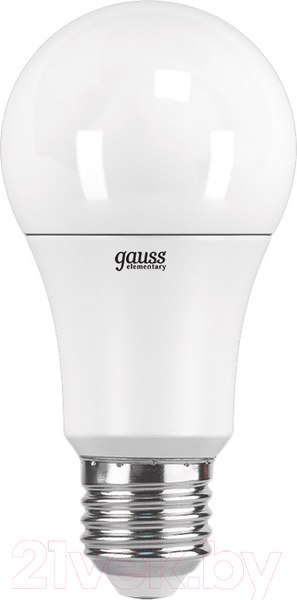 Изображение товара Лампа Gauss Elementary Е27 12W 4100K / 23222