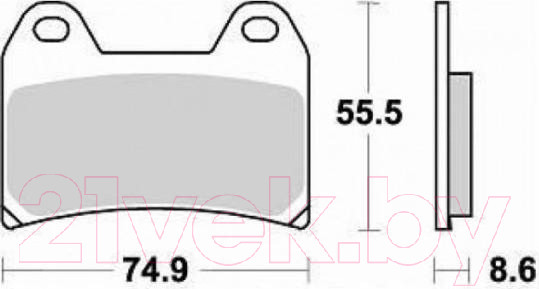 Изображение товара Тормозные колодки TRW MCB683
