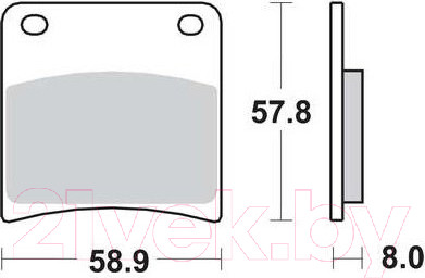 Изображение товара Тормозные колодки TRW MCB591SV