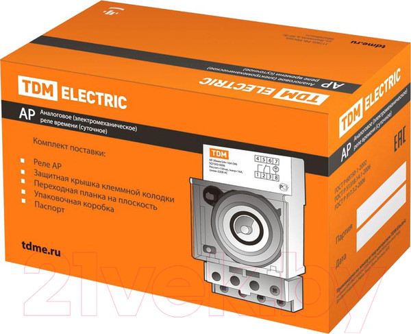 Изображение товара Реле времени TDM SQ1503-0006