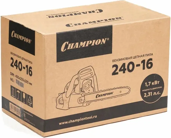 Изображение товара Бензопила цепная Champion 240-16