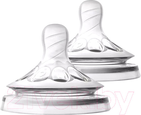 Изображение товара Набор сосок Philips AVENT Natural медленный поток / SCF042/27 (2шт)