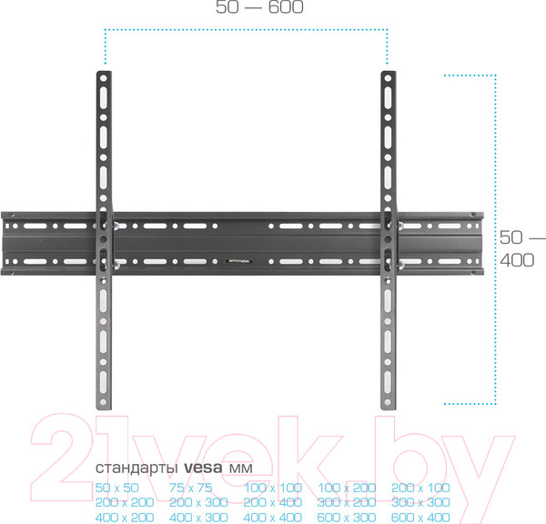 Изображение товара Кронштейн для телевизора ARM Media PLASMA-2 Black