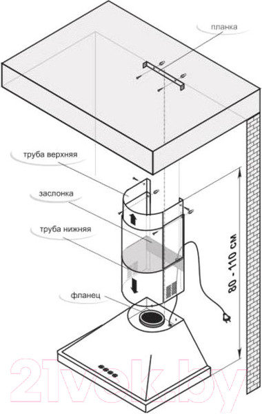 Изображение товара Вытяжка купольная GEFEST ВО 1502