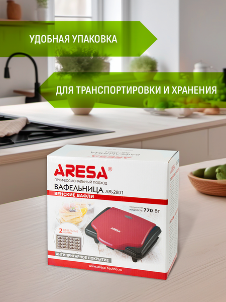 Изображение товара Вафельница Aresa AR-2801