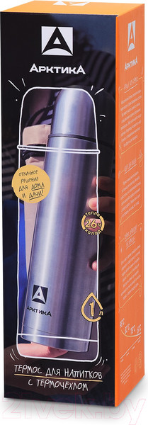 Изображение товара Термос для напитков Арктика 101-1000A