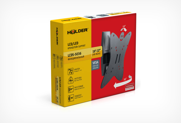Изображение товара Кронштейн для телевизора Holder LCDS-5036
