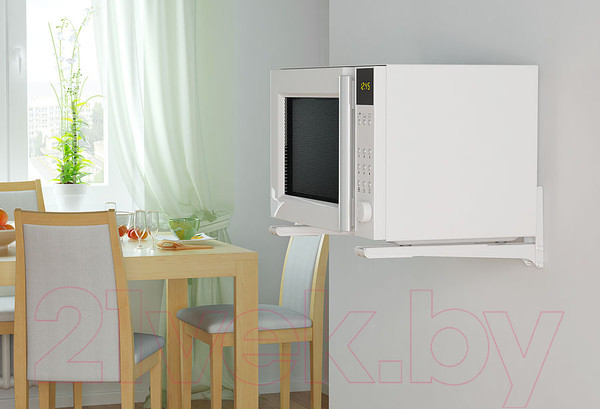 Изображение товара Кронштейн для крепления микроволновой печи Holder MWS-2003 (белый)