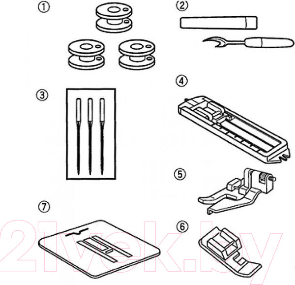 Изображение товара Швейная машина Janome LW-20