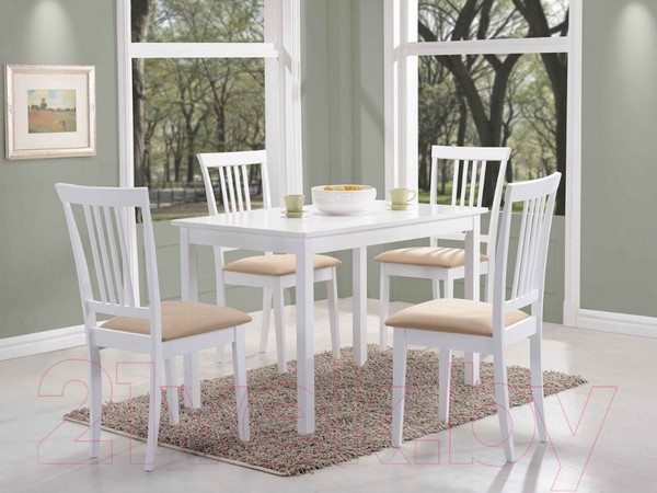 Изображение товара Обеденный стол Signal Fiord 110x70 (белый)