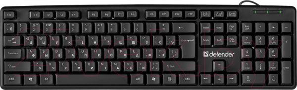 Изображение товара Клавиатура Defender Element HB-520 USB / 45522 (черный)