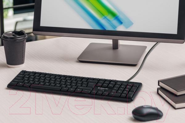Изображение товара Клавиатура Defender Element HB-520 USB / 45522 (черный)