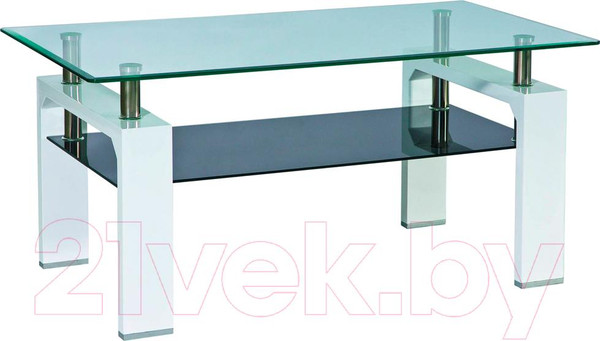 Изображение товара Журнальный столик Signal Lisa II (белый лак)