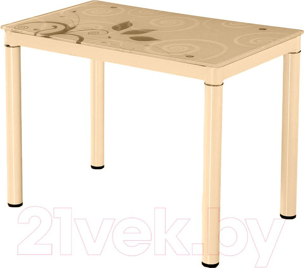 Изображение товара Обеденный стол Signal Damar 100x60 (крем)