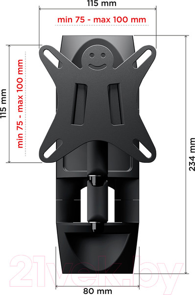 Изображение товара Кронштейн для телевизора Holder LCDS-5039