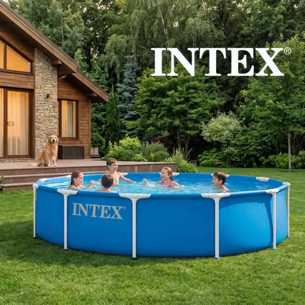 Изображение товара Каркасный бассейн Intex Metal Frame / 56996/28212 (366x76)