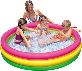 Изображение товара Надувной бассейн Intex Радуга / 57422 (147x33)