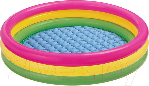 Изображение товара Надувной бассейн Intex Радуга / 57422 (147x33)