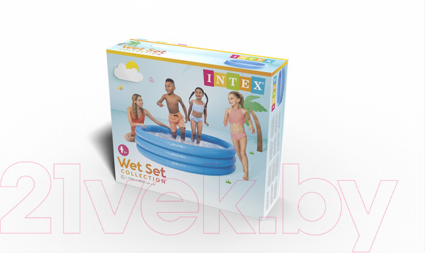 Изображение товара Надувной бассейн Intex Кристалл / 58446 (168x38)