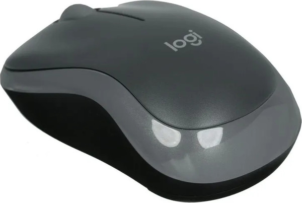 Изображение товара Мышь Logitech M185 (черный/серый)