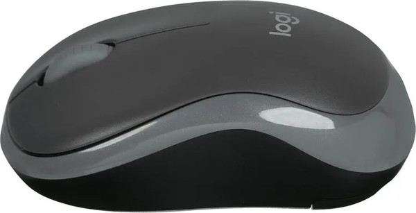 Изображение товара Мышь Logitech M185 (черный/серый)