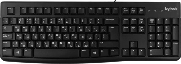 Изображение товара Клавиатура Logitech K120 (черный)