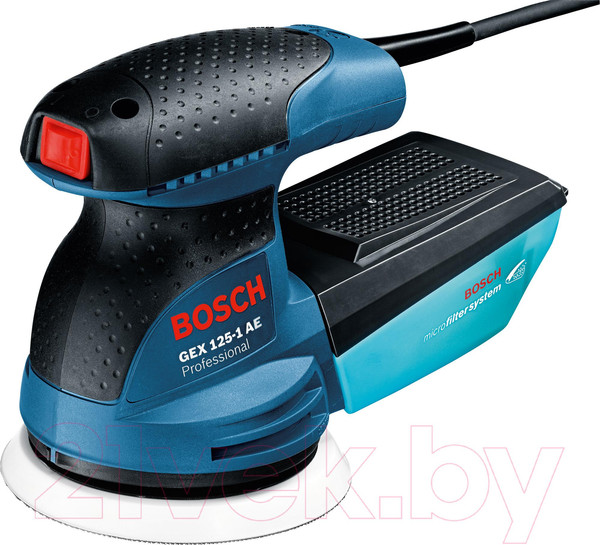 Изображение товара Профессиональная эксцентриковая шлифмашина Bosch GEX 125-1 AE Professional (0.601.387.500)