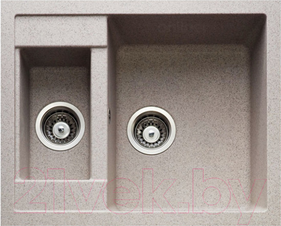 Изображение товара Мойка кухонная GranFest Quadro GF-Q610K (бежевый)