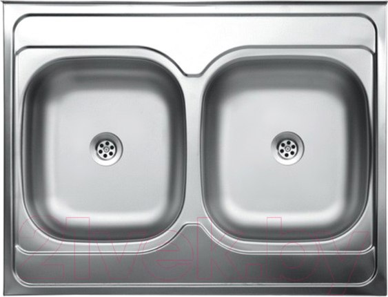 Изображение товара Мойка кухонная Kromevye N 432 K
