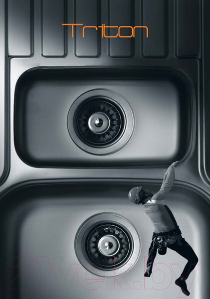 Изображение товара Мойка кухонная Kromevye Triton EC309 D
