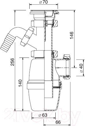 Изображение товара Сифон ОРИО A-4005