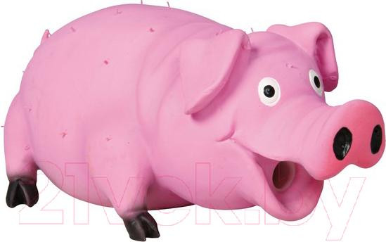 Изображение товара Игрушка для собак Trixie Свинка 35499 (со звуком)