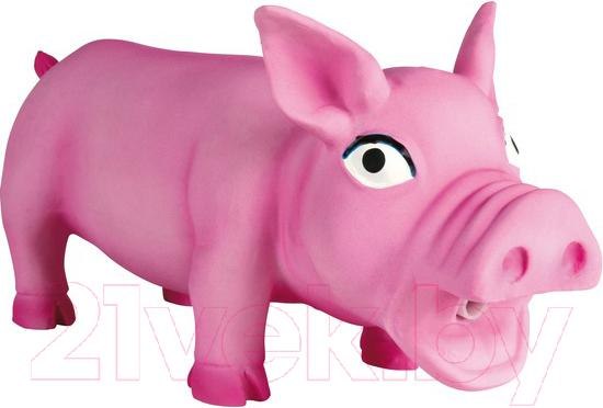 Изображение товара Игрушка для собак Trixie Свинка 35490 (со звуком)