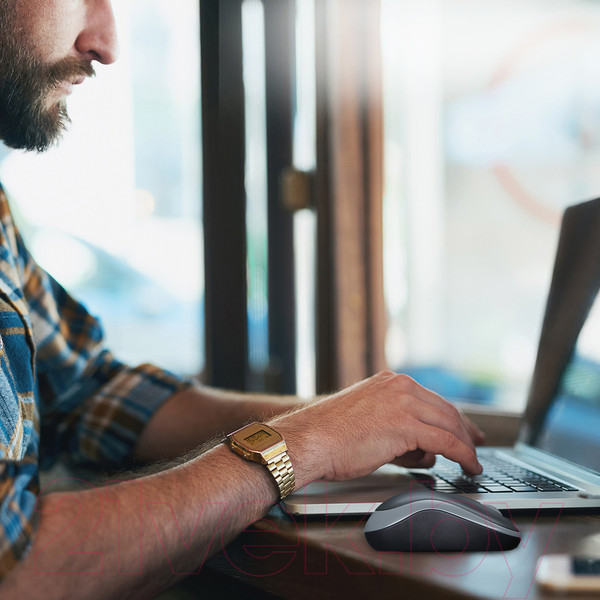 Изображение товара Мышь Logitech M185 910-002240 / 910-002633 (черный/красный)