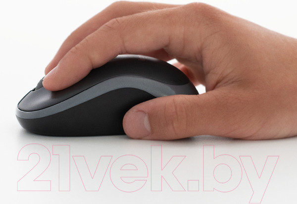 Изображение товара Мышь Logitech M185 910-002240 / 910-002633 (черный/красный)