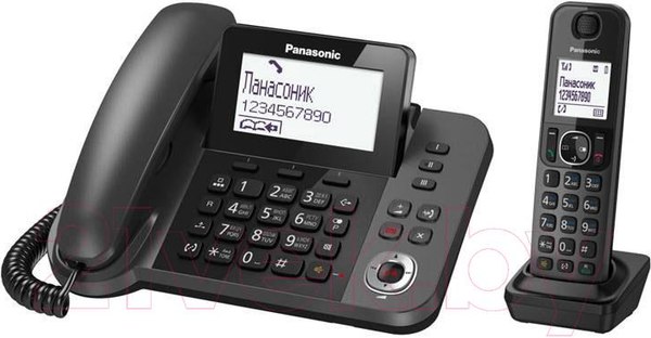 Изображение товара Беспроводной телефон Panasonic KX-TGF310RUM