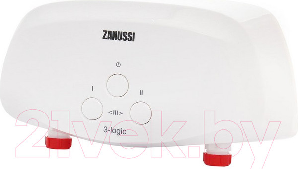 Изображение товара Проточный водонагреватель Zanussi 3-logic 5.5 TS (душ+кран)