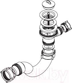 Изображение товара Сифон ОРИО А-70089