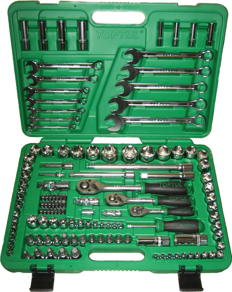 Изображение товара Универсальный набор инструментов Toptul GCAI130B (130 предметов)