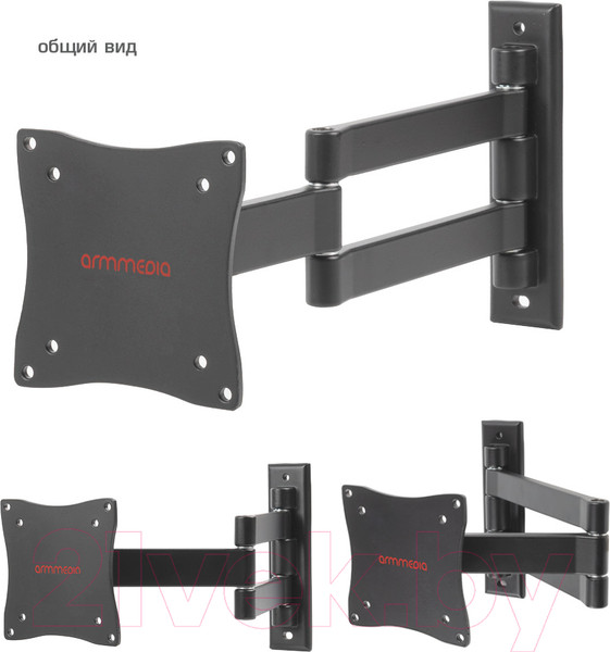 Изображение товара Кронштейн для телевизора ARM Media LCD-7101 Black