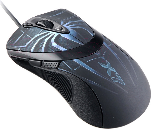 Изображение товара Мышь A4Tech XL-747H (черный/синий)