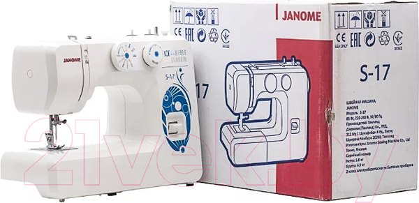 Изображение товара Швейная машина Janome S-17