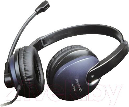 Изображение товара Наушники-гарнитура Microlab K290 (черно-синий)